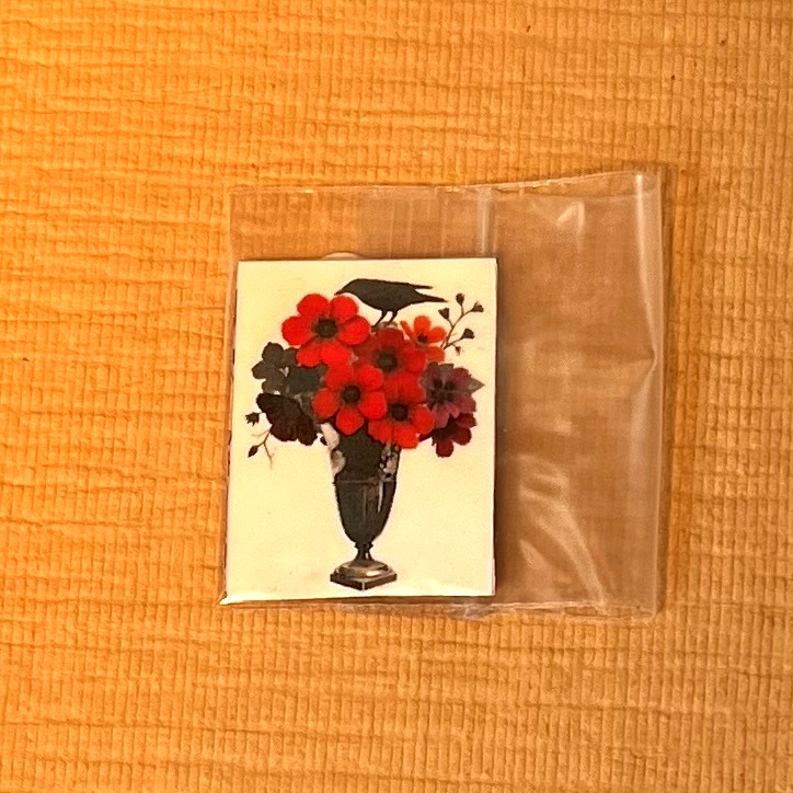 Raven Bouquet Magnet