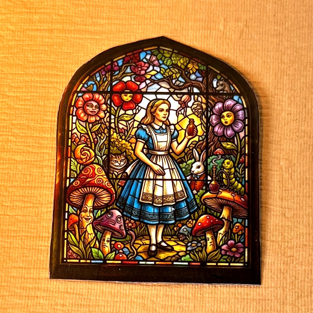 Wonderland Window Magnet