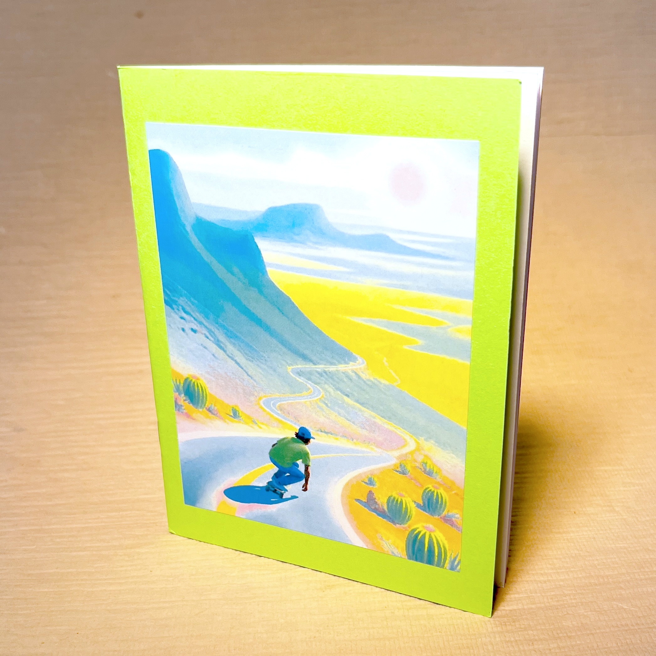 Downhill Skate Notebook