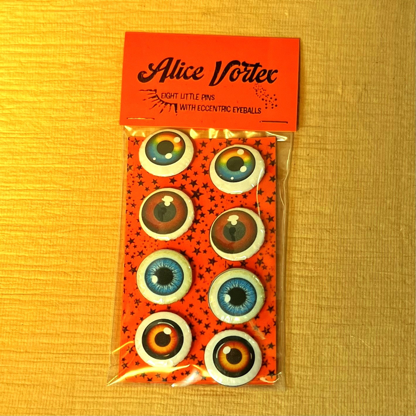 Eccentric Eyeballs Pin Pack