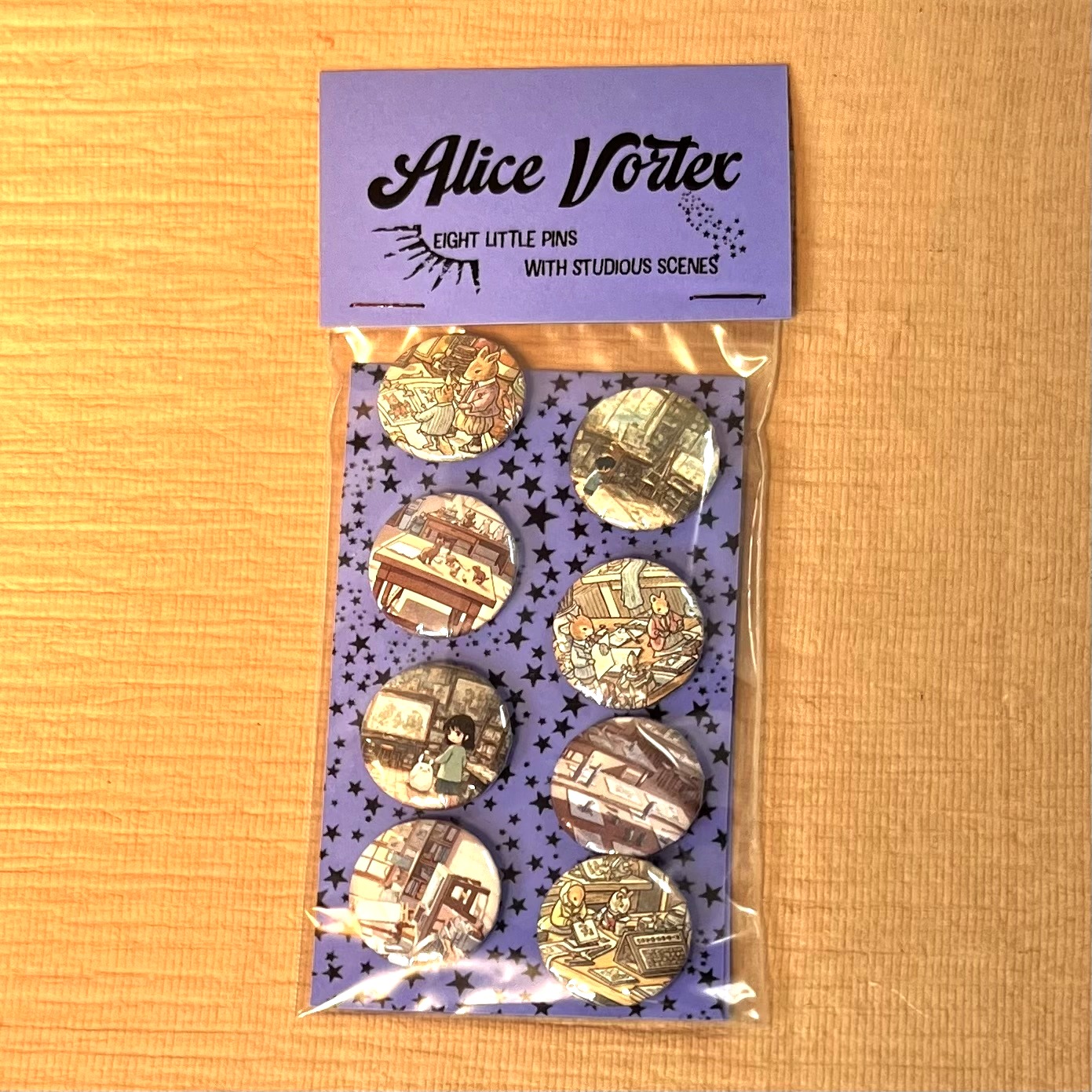 Studious Scenes Pin Pack