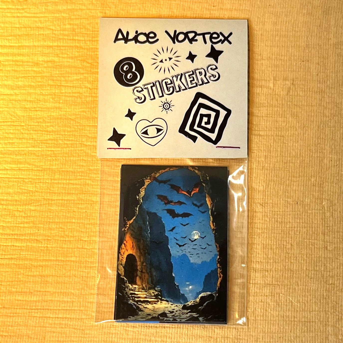 Bat Cave Sticker Pack