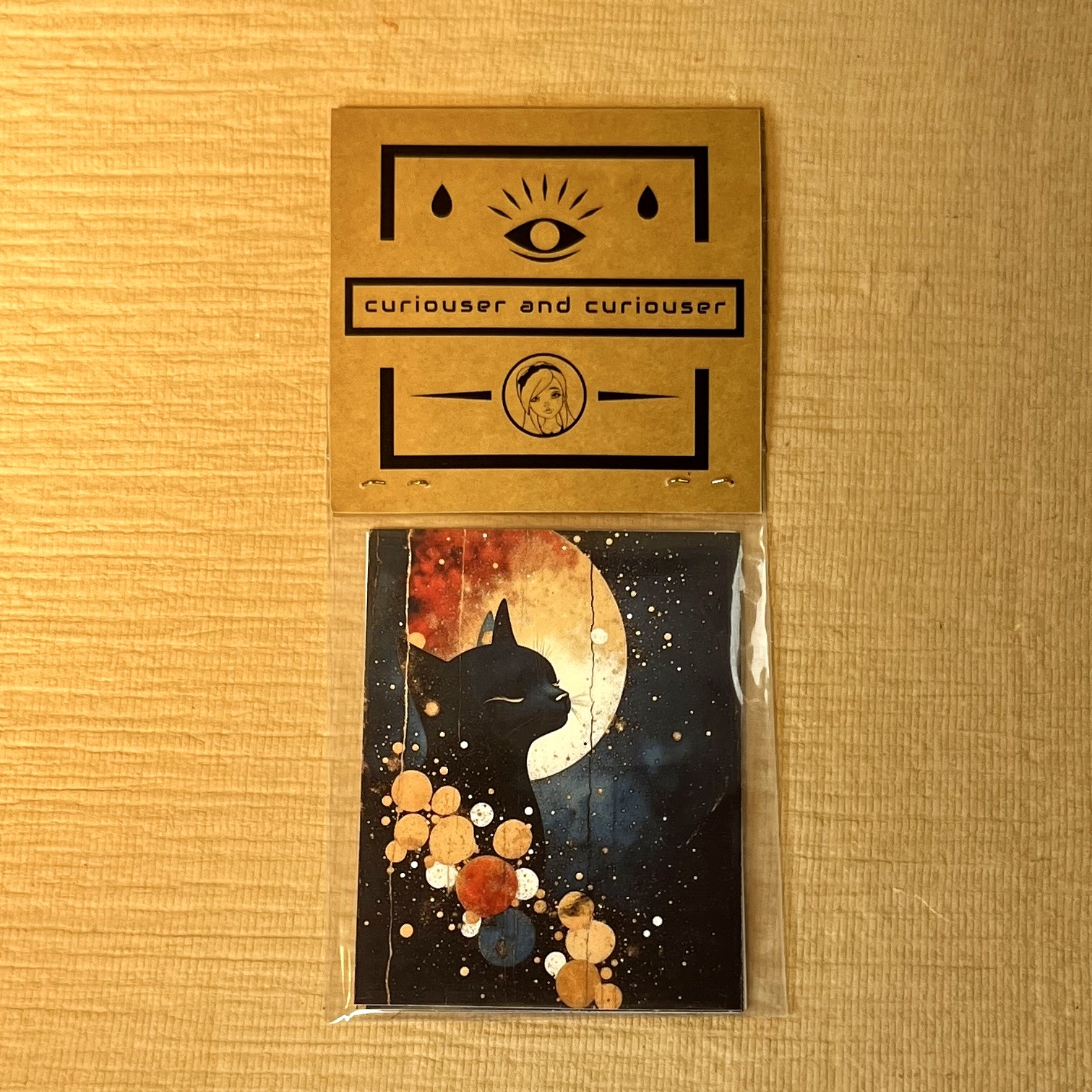 Contemplative Cats Sticker Pack - Image 2