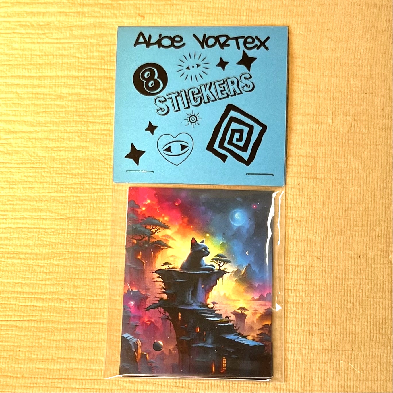 Cosmic Cats Sticker Pack