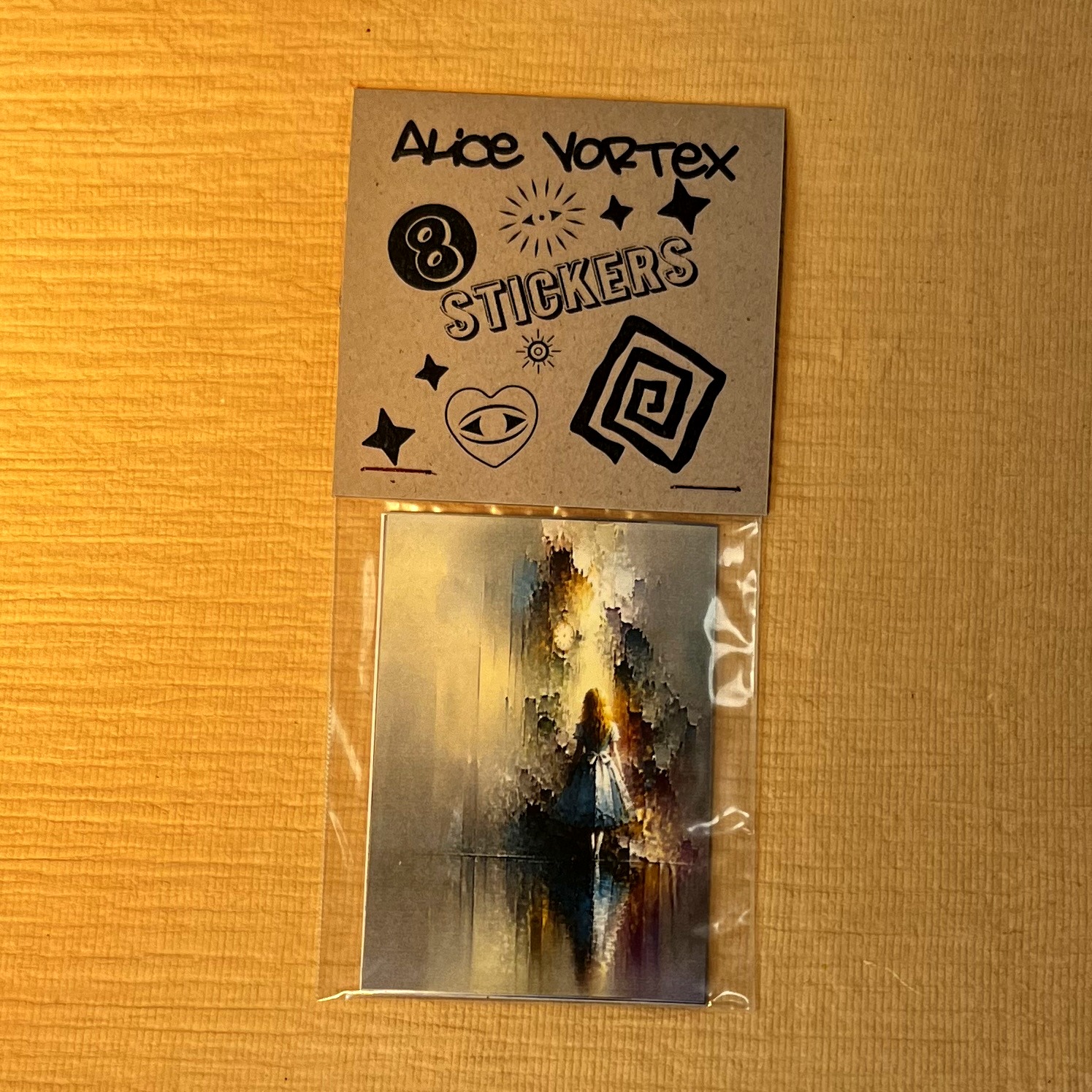Impressionist Alice Sticker Pack